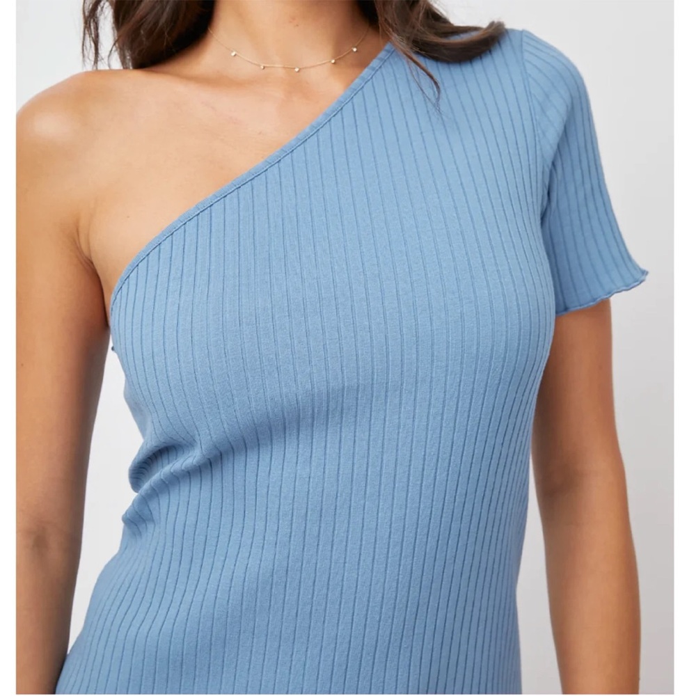 Rails Rania One- Shoulder Rib Body-Con Dress - Picture 2 of 3